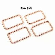 Hardware - Rectangle Metal Rings - 1 1/2" - Various Finishes