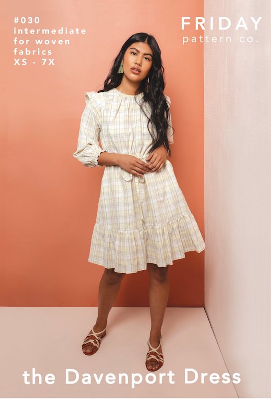 Friday Pattern Company - Davenport Dress