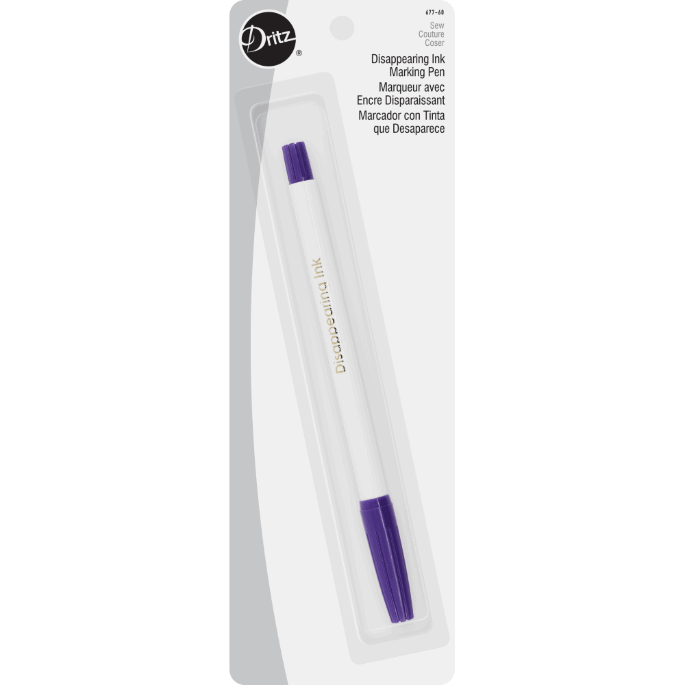 Dritz- Disappearing Ink Marking Pen - Purple