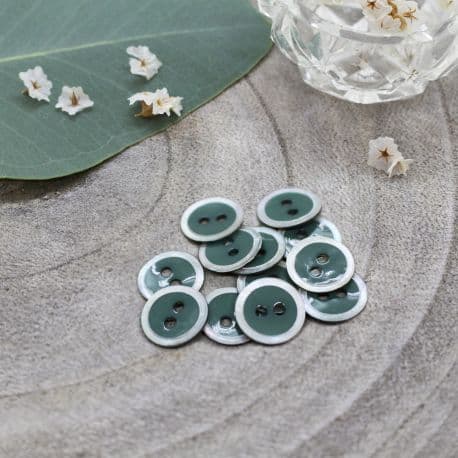 Atelier Brunette - Halo Button - Cactus - 10mm and 14mm