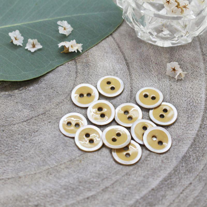 Atelier Brunette - Halo Button - Various Colors - Various Sizes