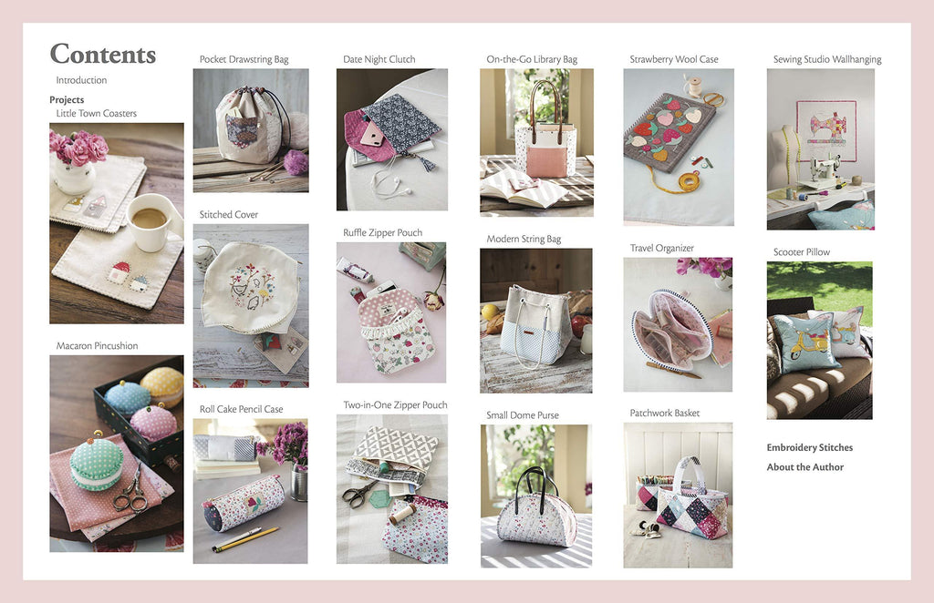 Zakka from the Heart: Sew 16 Charming Projects to Warm Any Home - Minki Kim