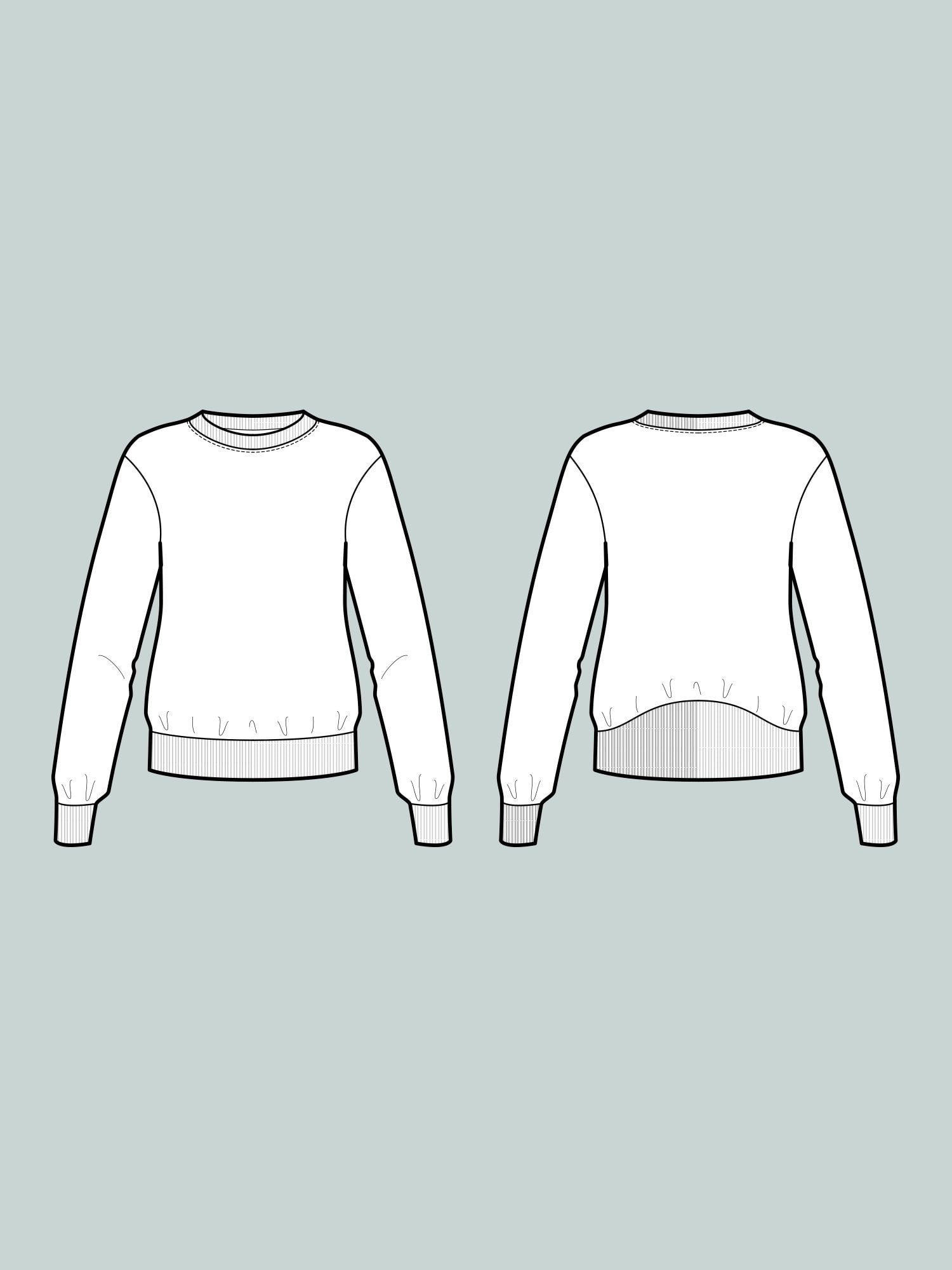 The Assembly Line - High Cuff Sweater