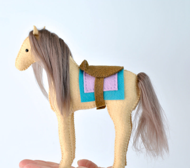Delilah Iris Designs - Felt Horse DIY Hand Sewing Kit
