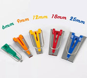 Bias Tape Maker Set - 5 pack