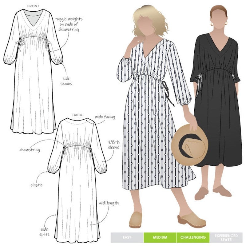 Style Arc - Naomi Woven Dress - Multiple Sizes