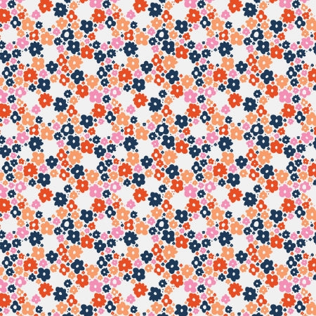 SALE! Cotton and Steel - Whoopsie Daisy - Margot Daisy - Field of Poppy