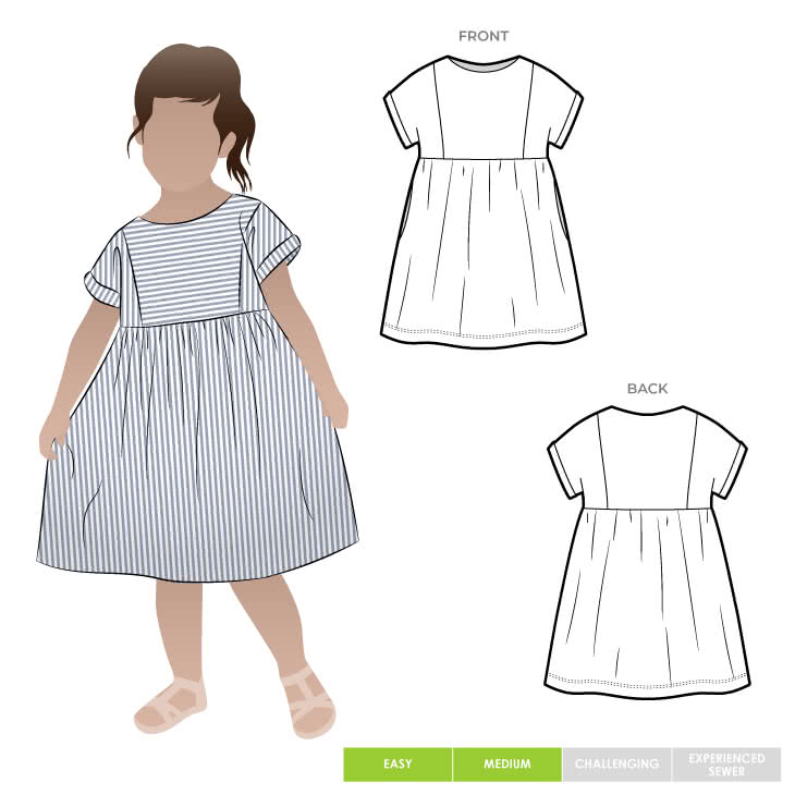 Style Arc - Kids - Lacey Dress
