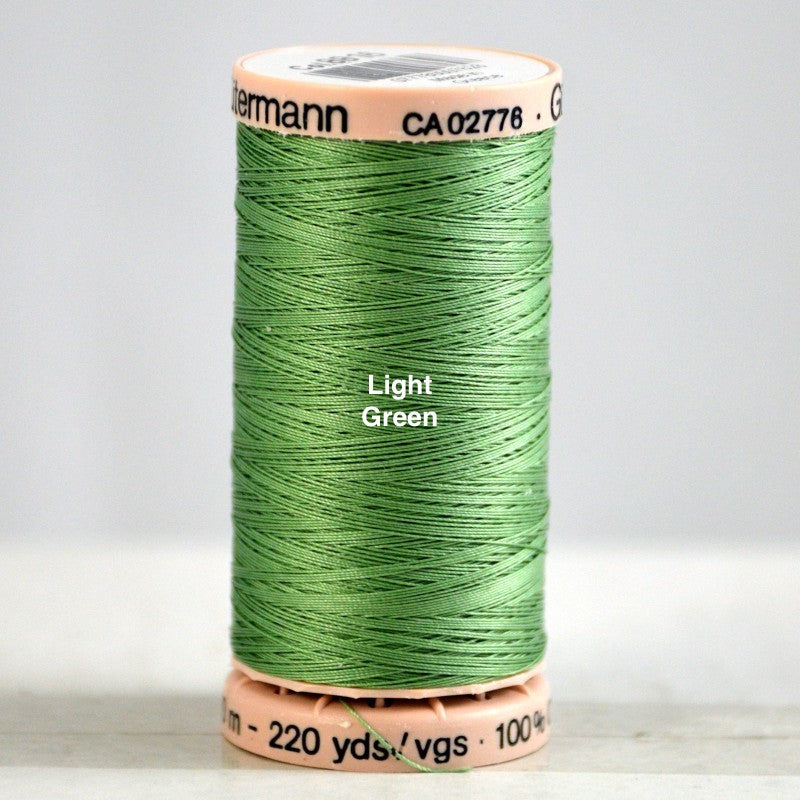 Gütermann Thread - Hand Quilting Cotton - 220 yards - Various