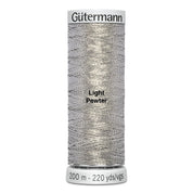 Gutermann Dekor Metallic Thread - 220 yds