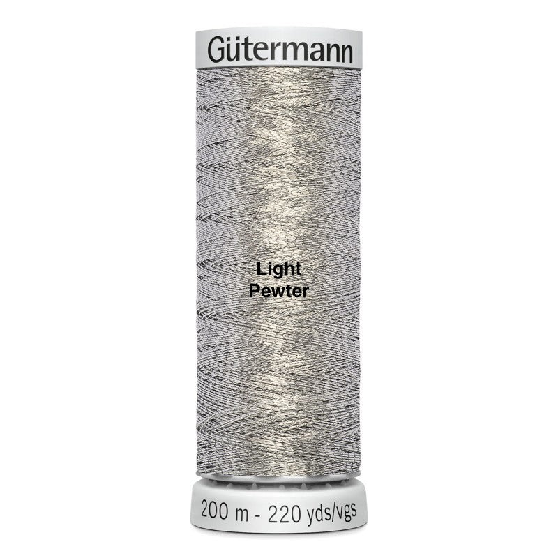 Gutermann Dekor Metallic Thread - 220 yds