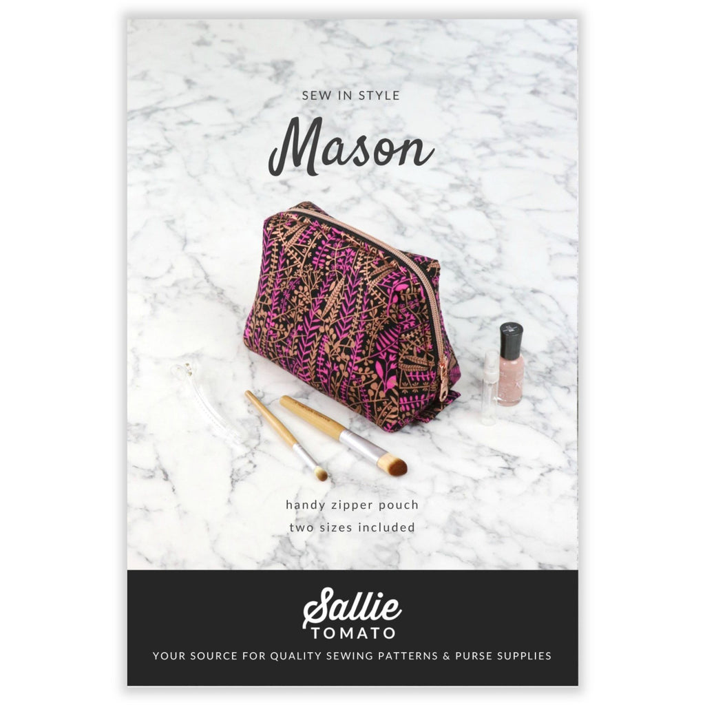 Sallie Tomato - Mason Project Bag Pattern