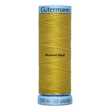 Gütermann - Silk Thread - 110 yards - 30wt. - Various