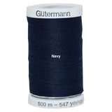 Gütermann Thread -  Sew-All Polyester - 500 meter / 547 yard Spool - Various