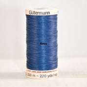 Gütermann Thread - Hand Quilting Cotton - 40 wt - 220 yards - Various