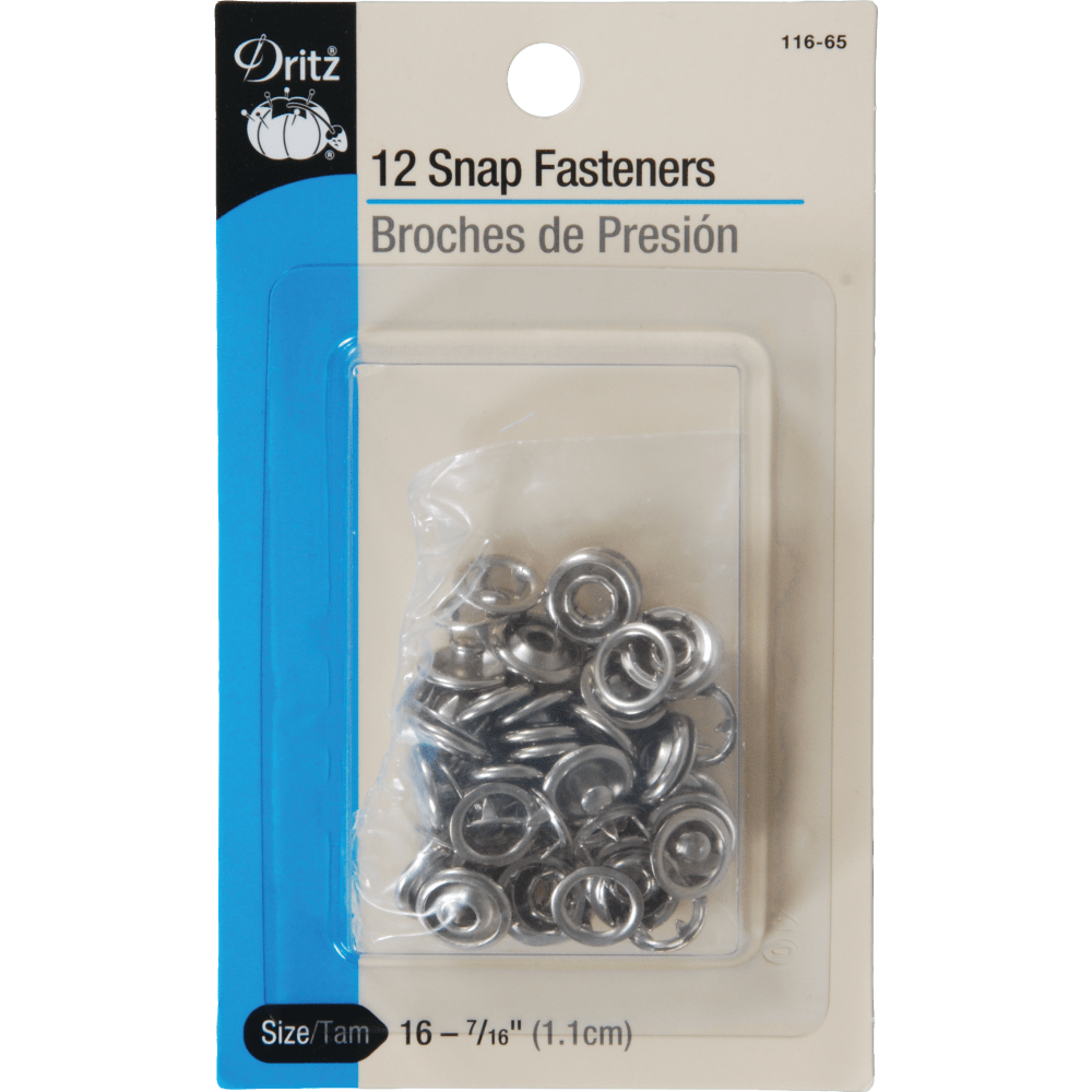 Dritz - Snap Fastners - 12 sets