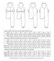 True Bias - Nova Jumpsuit - Various Sizes