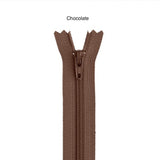 YKK Coil Zipper - 12" - Various Colors