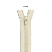 YKK Coil Zipper - 12" - Various Colors