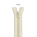 YKK Coil Zipper - 12" - Various Colors
