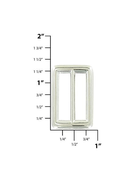1" Cast Concave Slide - Nickel