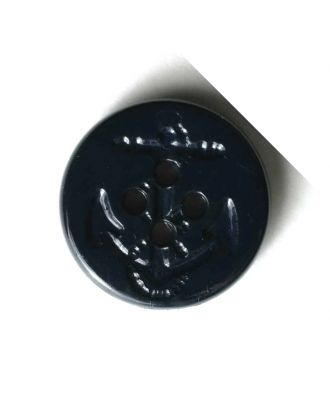Dill - Navy Pea Coat Button - 32mm