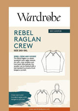Wardrobe By Me - Rebel Raglan Hoodie - Size 2XS-3XL