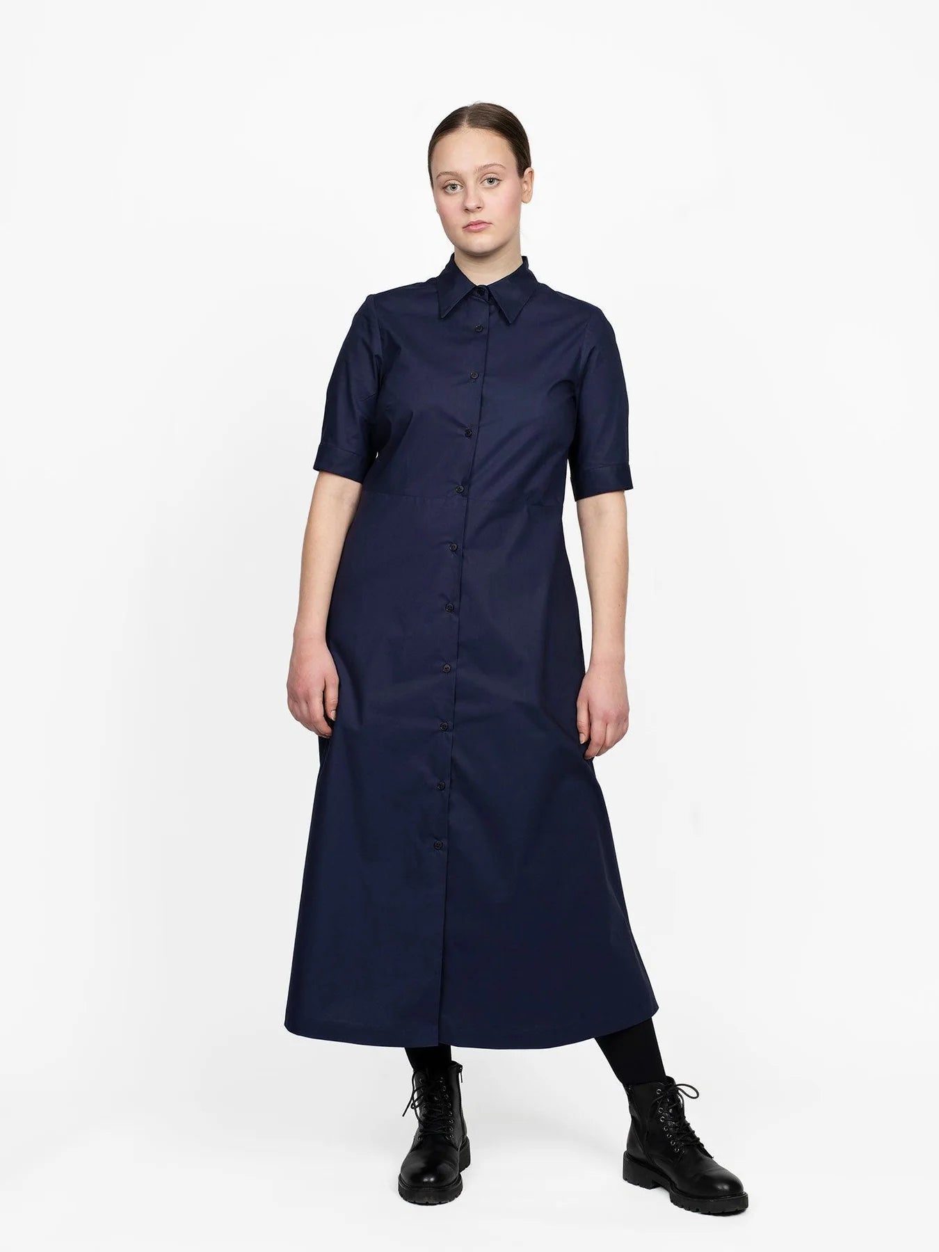 the assembly line shirt dress THE ASSEMBLY LINE Shirt Dress Sewing Pattern (XS