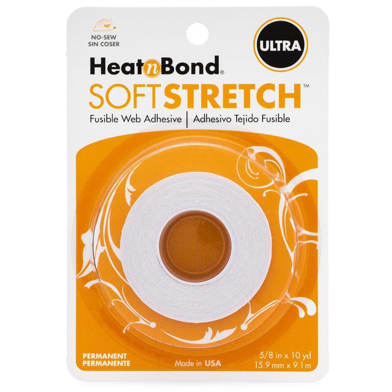HeatnBond - No-Sew Soft Stretch Ultra - Fusible Web Adhesive - 5/8" x 10 yards